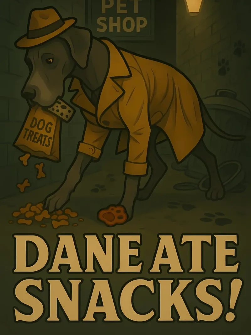 Meme divertente sul cane alano poster da Funny Humor Art