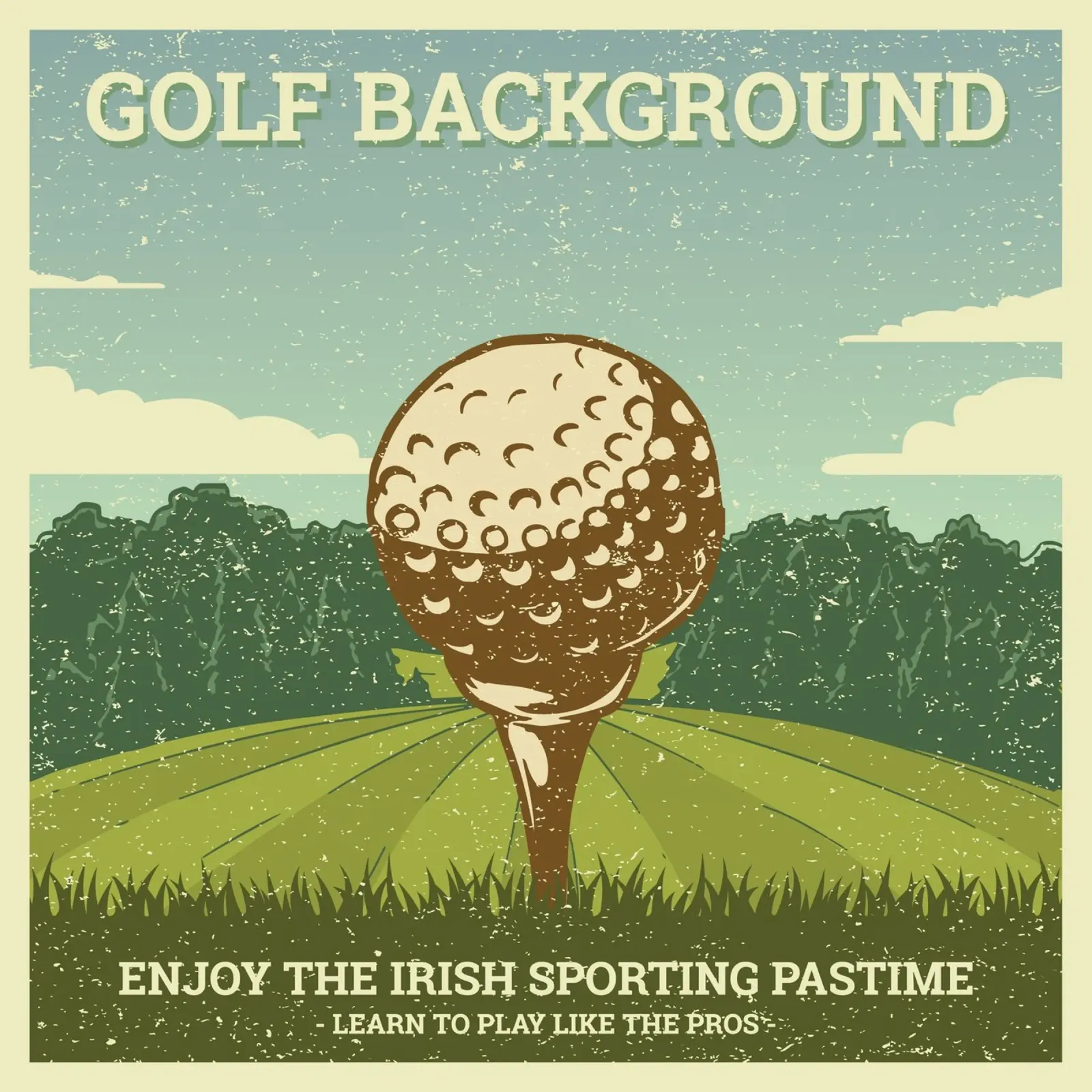 sfondo del golf poster da khanrosie