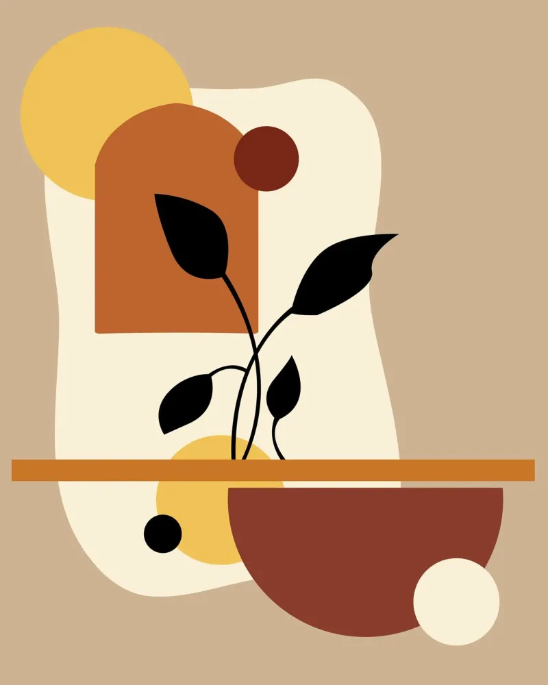 Geometric Modern Art hahnemühle by Kintsugi99