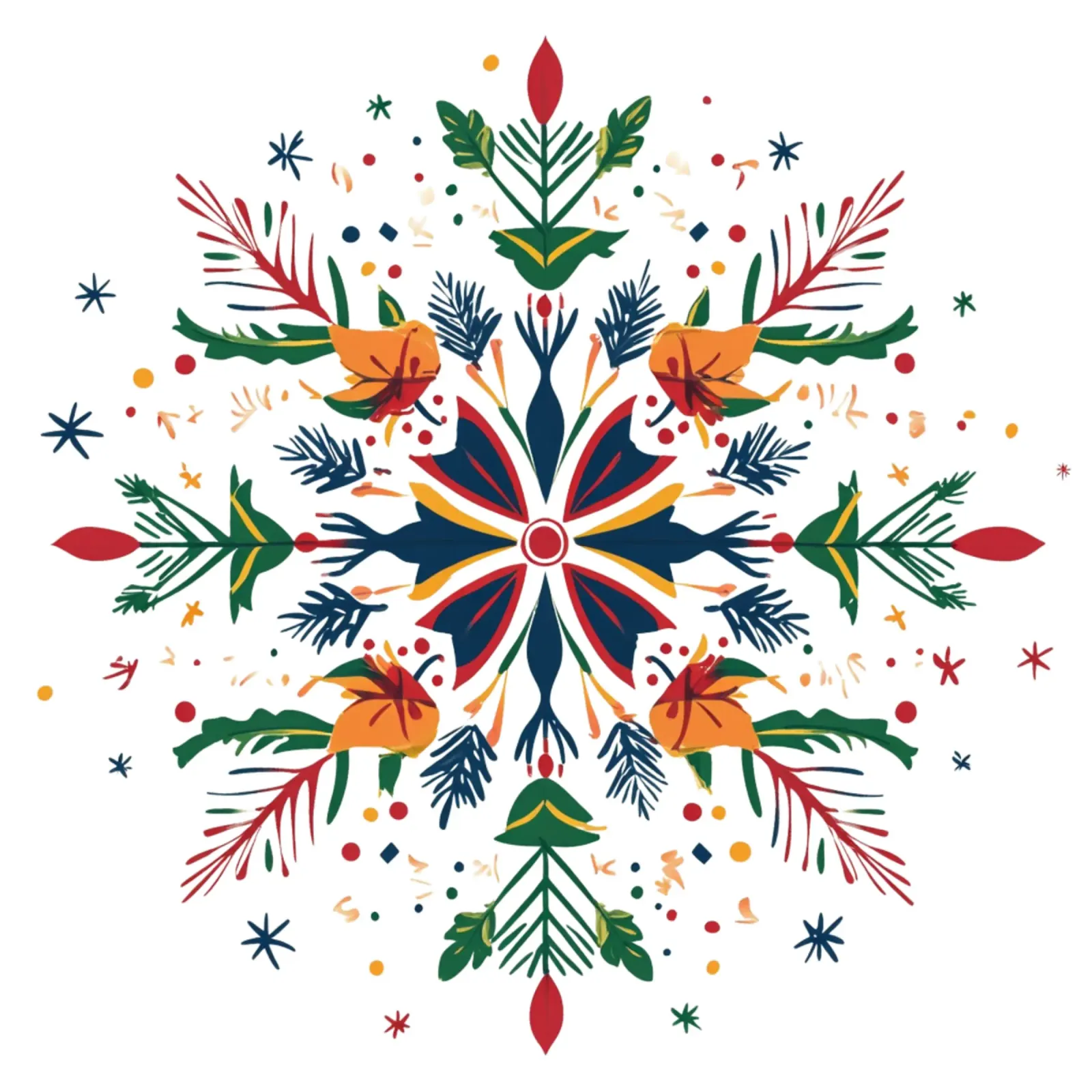 Mandala di Natale plexiglass da Spiritual Touch