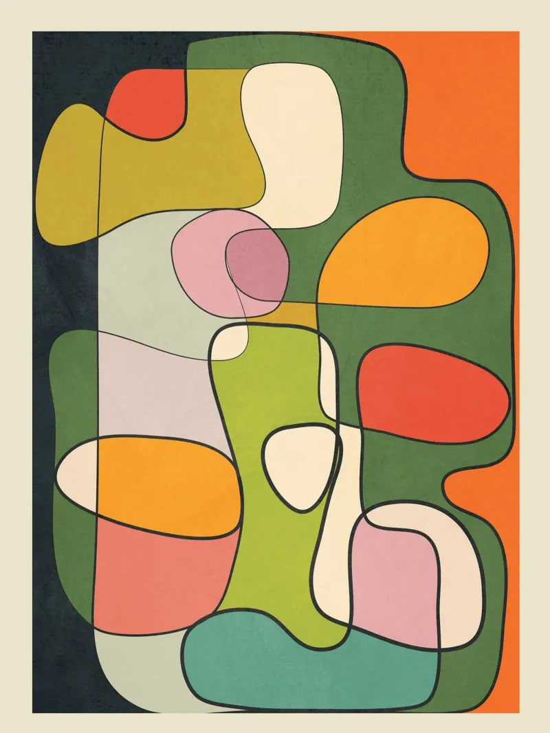 Abstract Line 1 acrylic glass by cityart