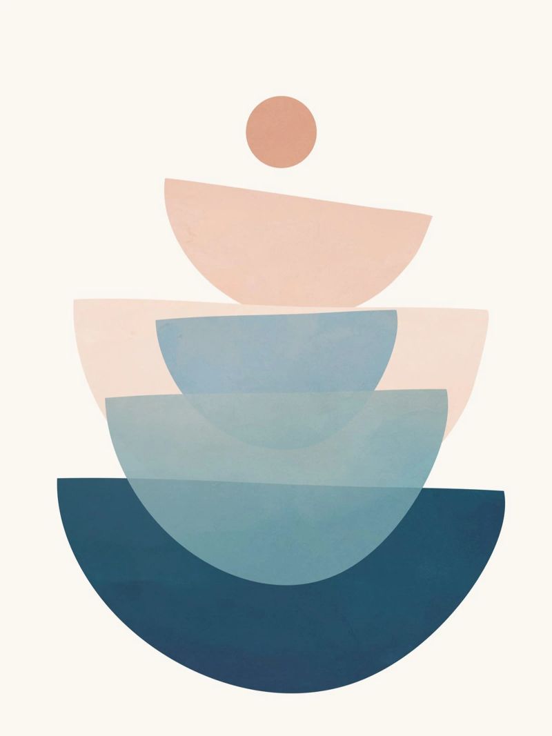 Abstract Minimal Shapes 30 poster de cityart