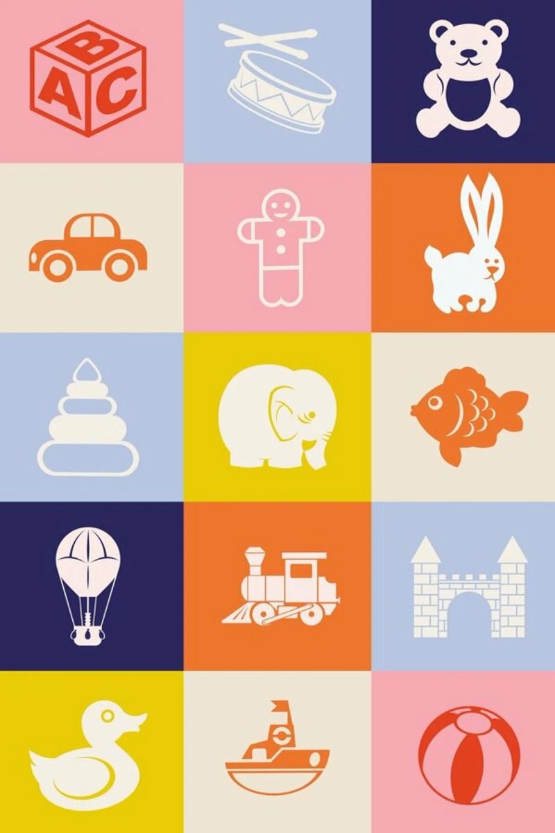 Kids Collage poster de Little Flourishes
