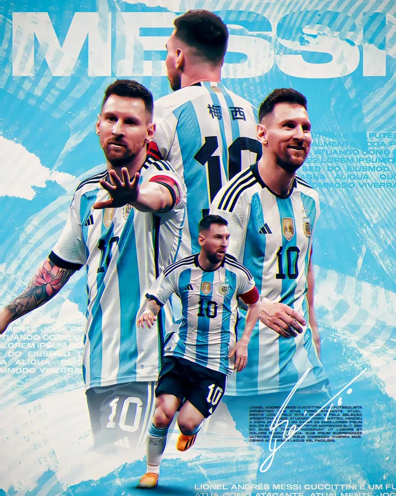 Lionel Messi hahnemühle by Agus Creative