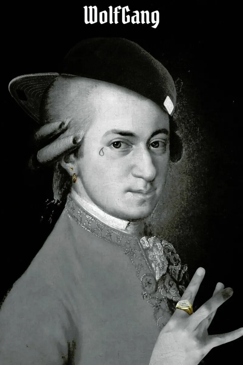 Wolfgang poster con telaio in alluminio da Ads Libitum