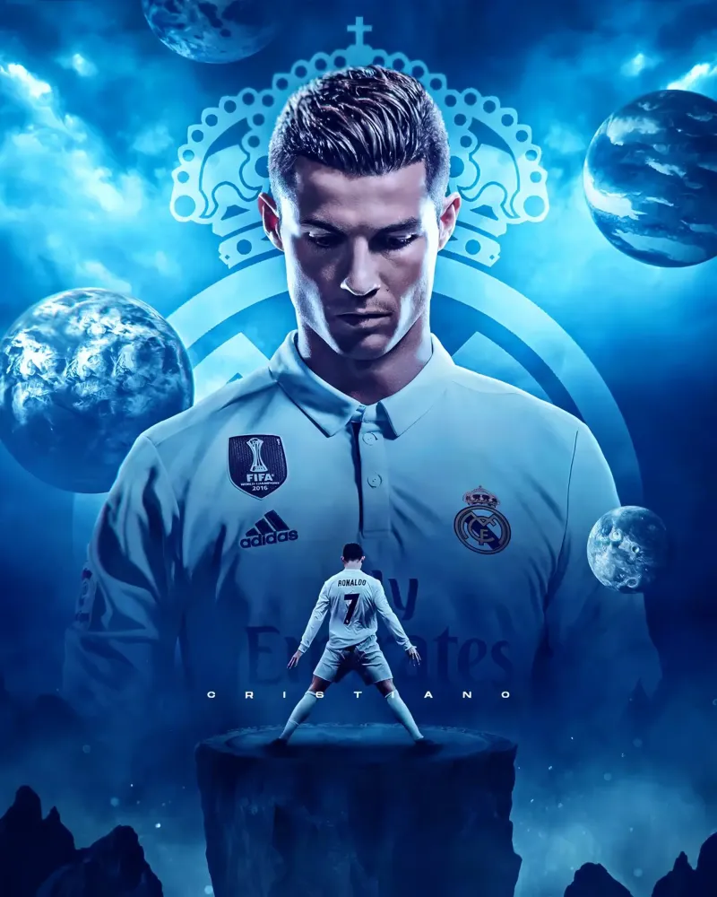 Cristiano Ronaldo carta hahnemühle da Agus Creative