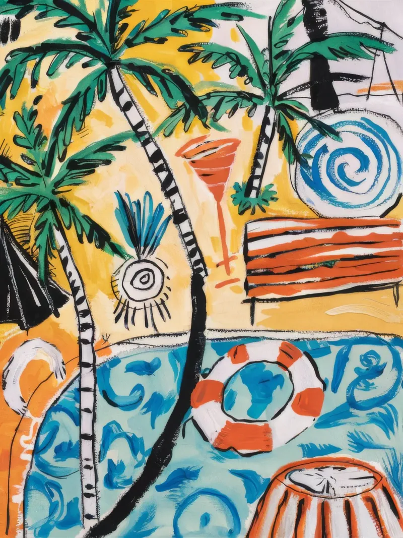 Serena oasi lagunare carta hahnemühle da Beach Palette