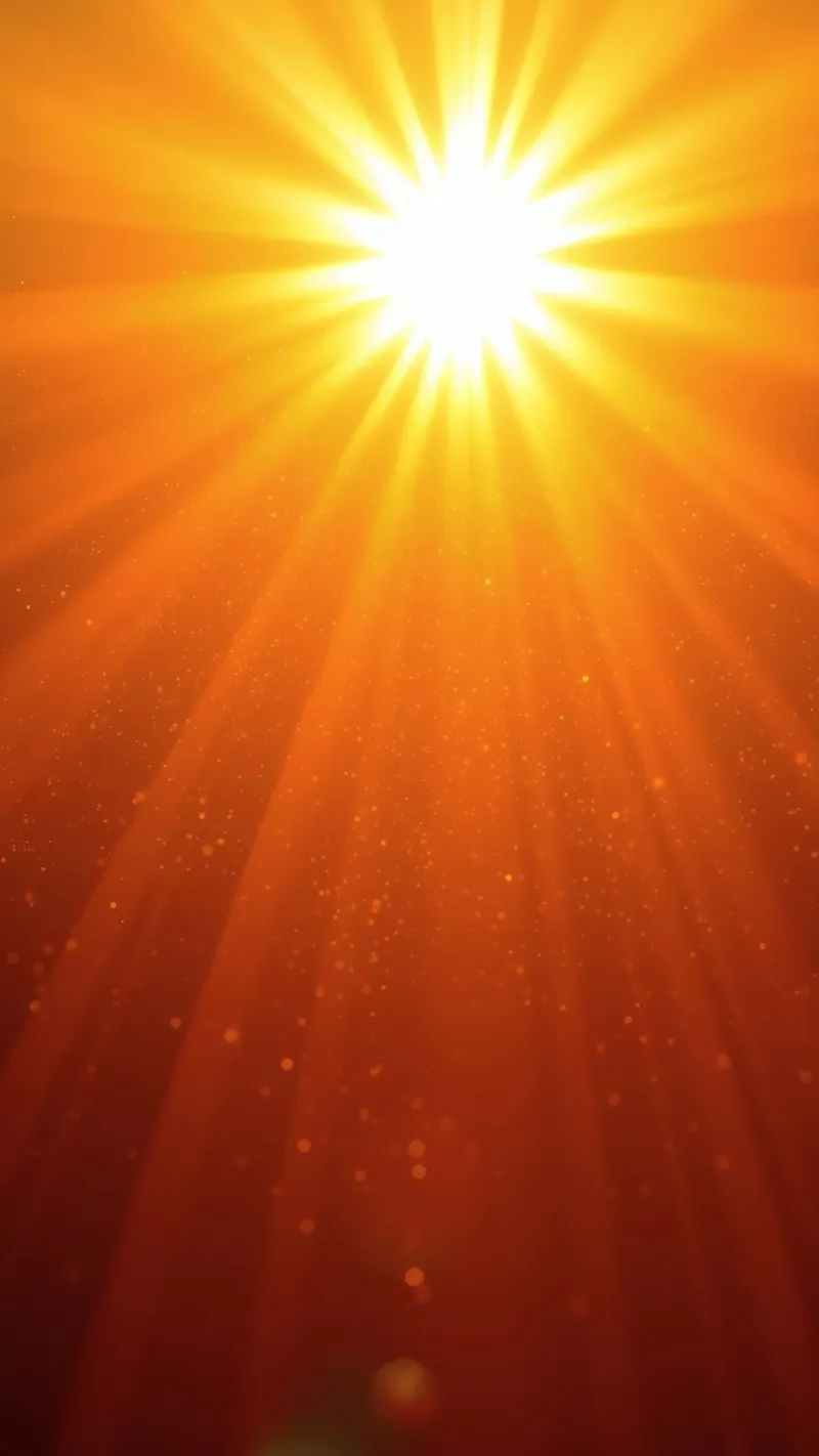 Bright sunlight radiating through subtle dust particles poster by DesignDoodle