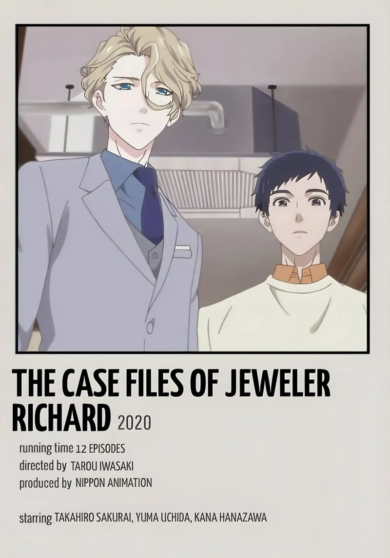THE CASE FILES OF JEWELER  RICHARD 2020 pellicola backlit da Totoya