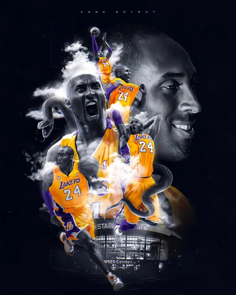 Kobe Bryant plexiglass da Agus Creative