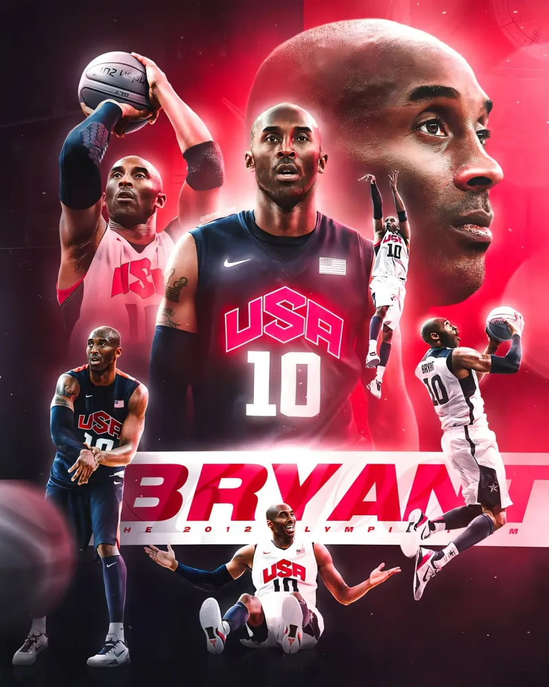 Kobe Bryant pellicola backlit da Agus Creative