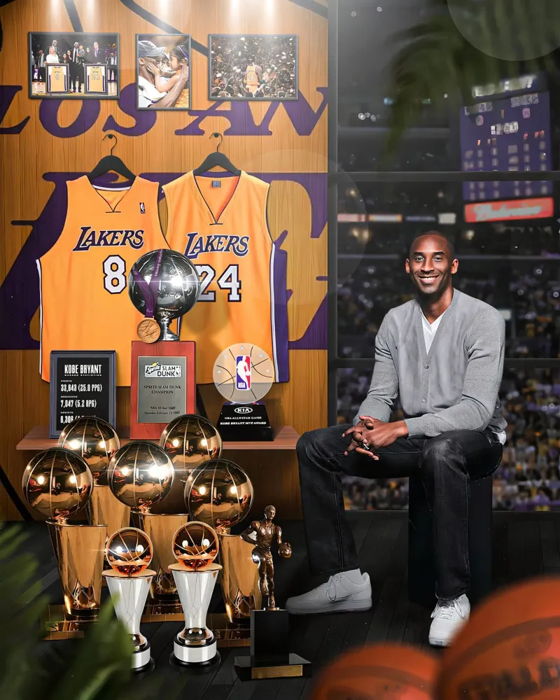 Kobe Bryant pellicola backlit da Agus Creative