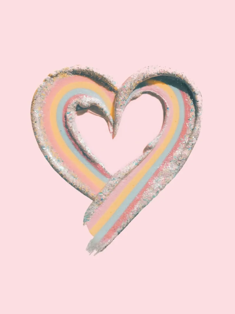 L'amore a colori poster da cafelab