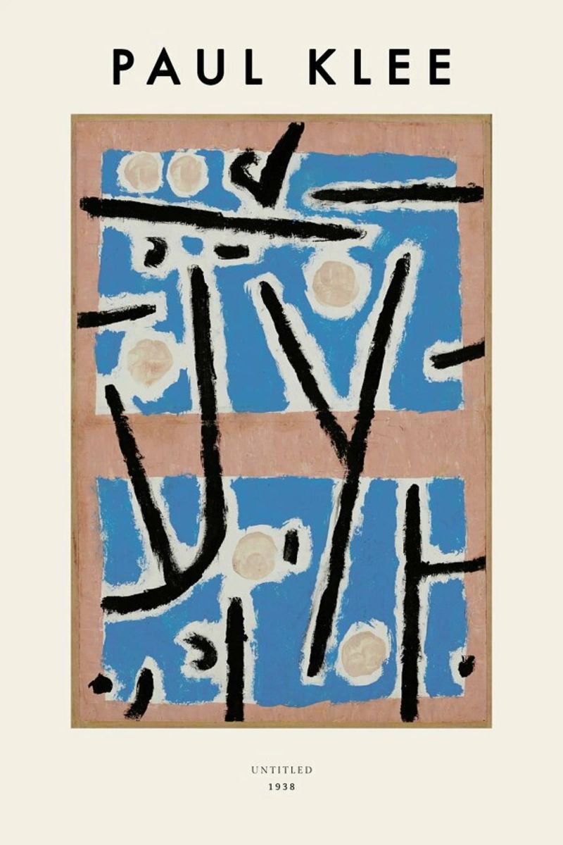 Klee - Untitled Poster von ARTOTHEK