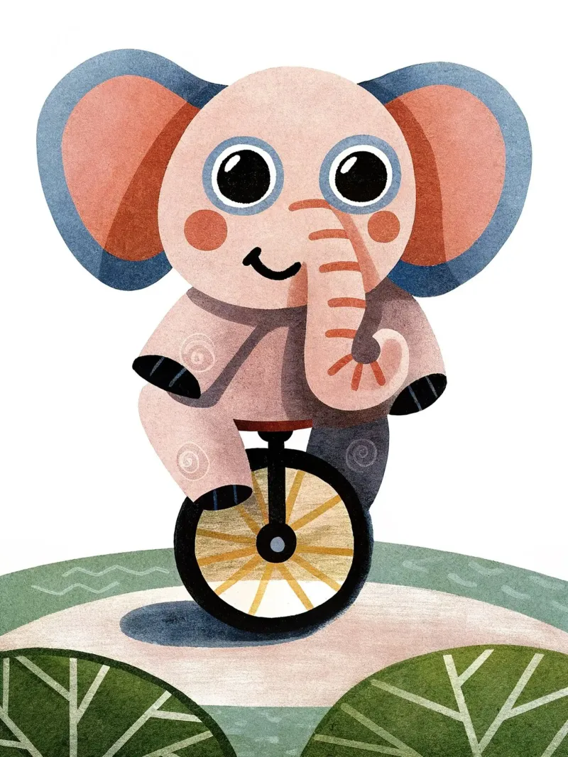 éléphant élégant plexiglas de 🐹 BABY ART PRINTS