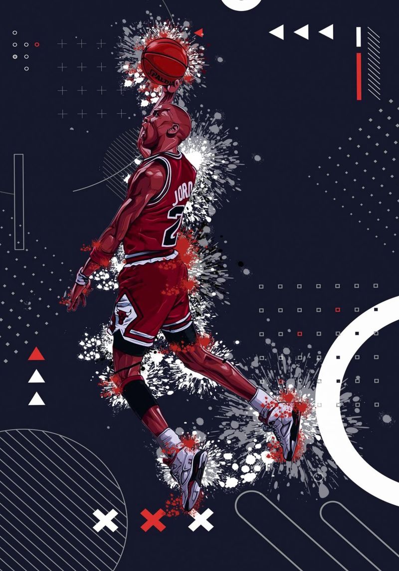 Michael Jordan poster by Agus Creative