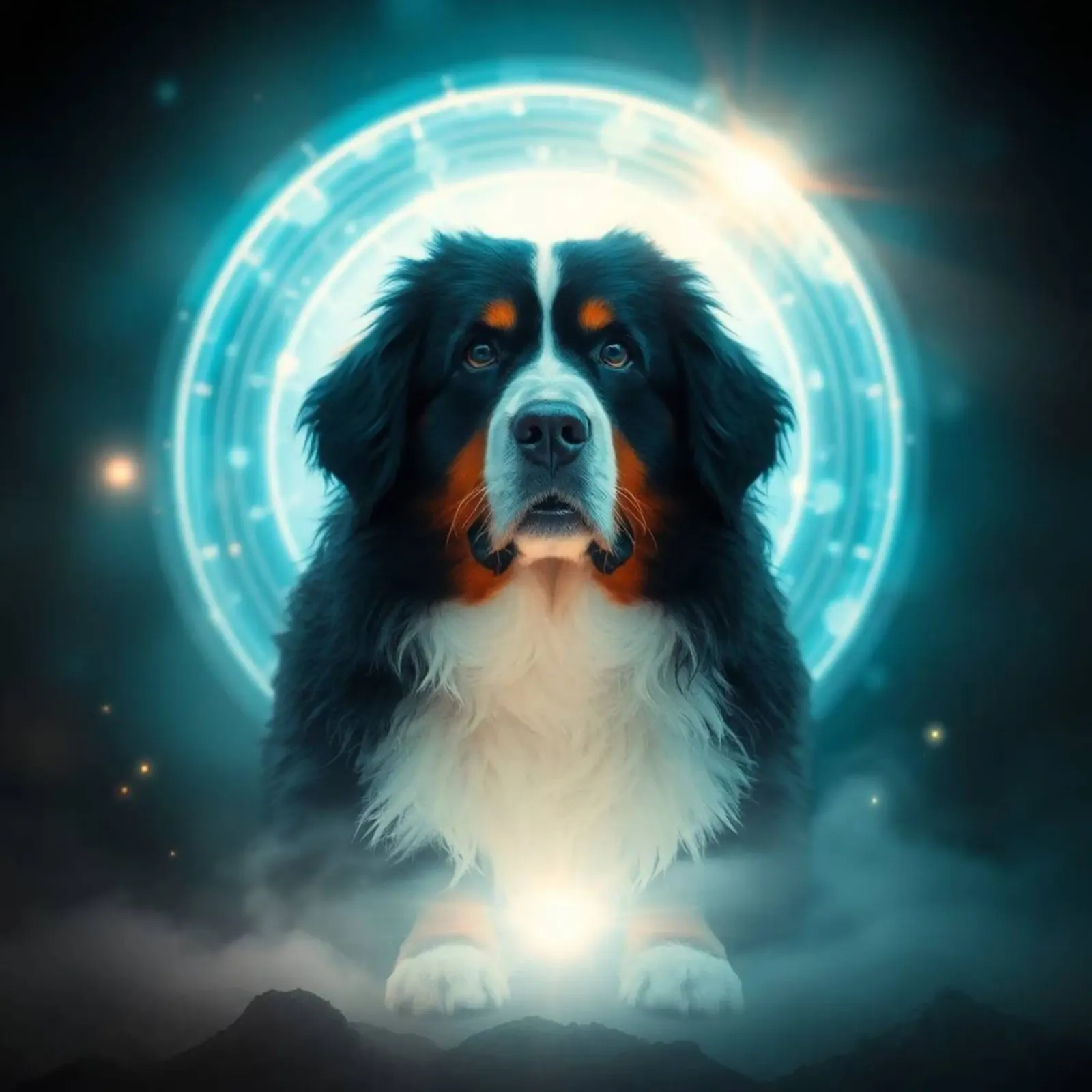 Bellissimo cane da montagna bernese #8 poster da Yumis.Beargang.and.Me