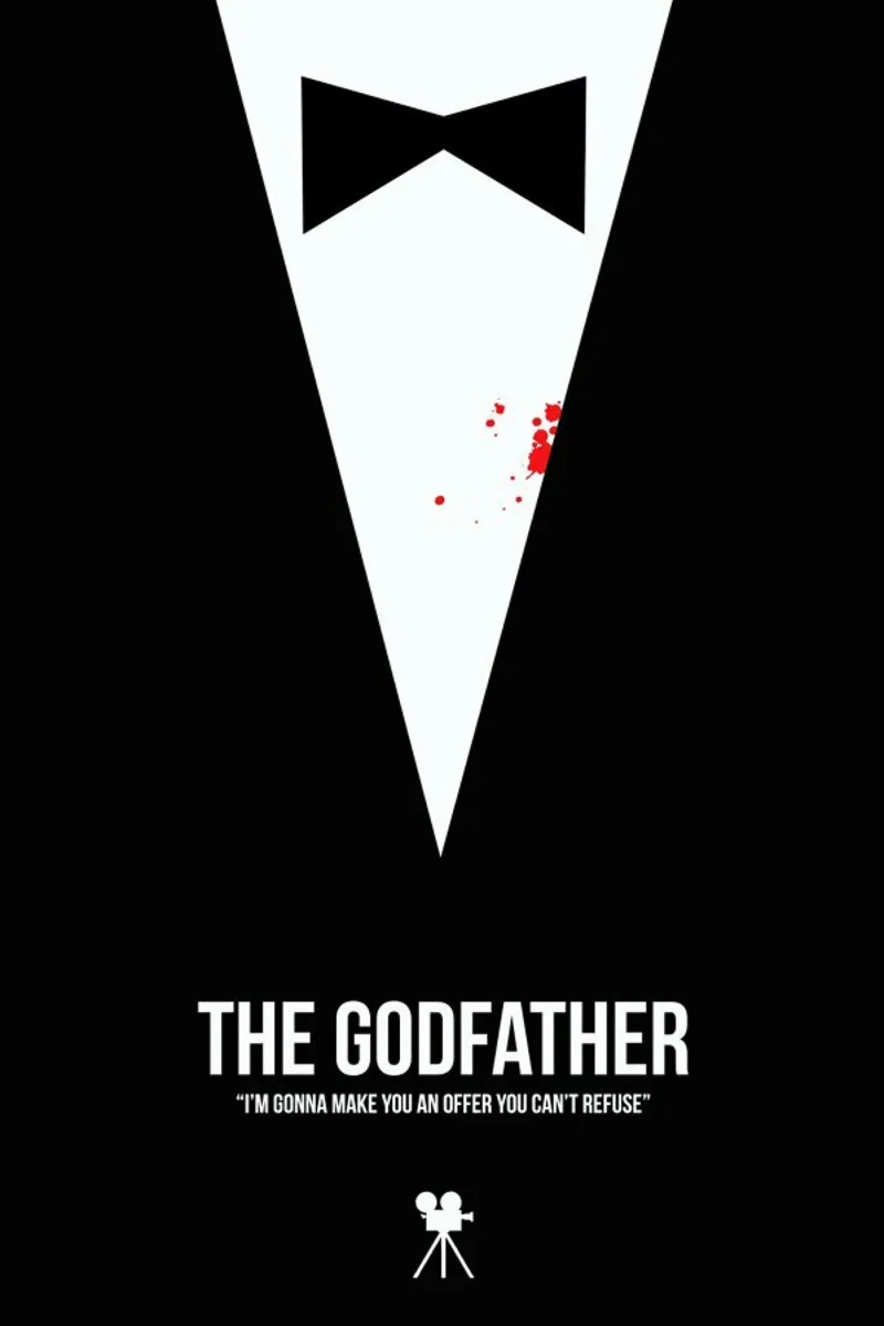 The Godfather pellicola backlit da Naxart