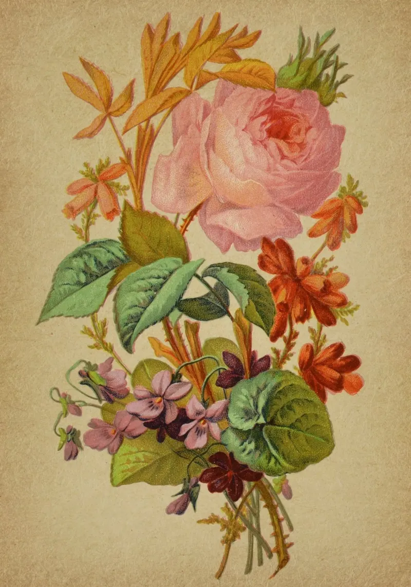 Bouquet no. 1 plexiglass da vintagebotanics