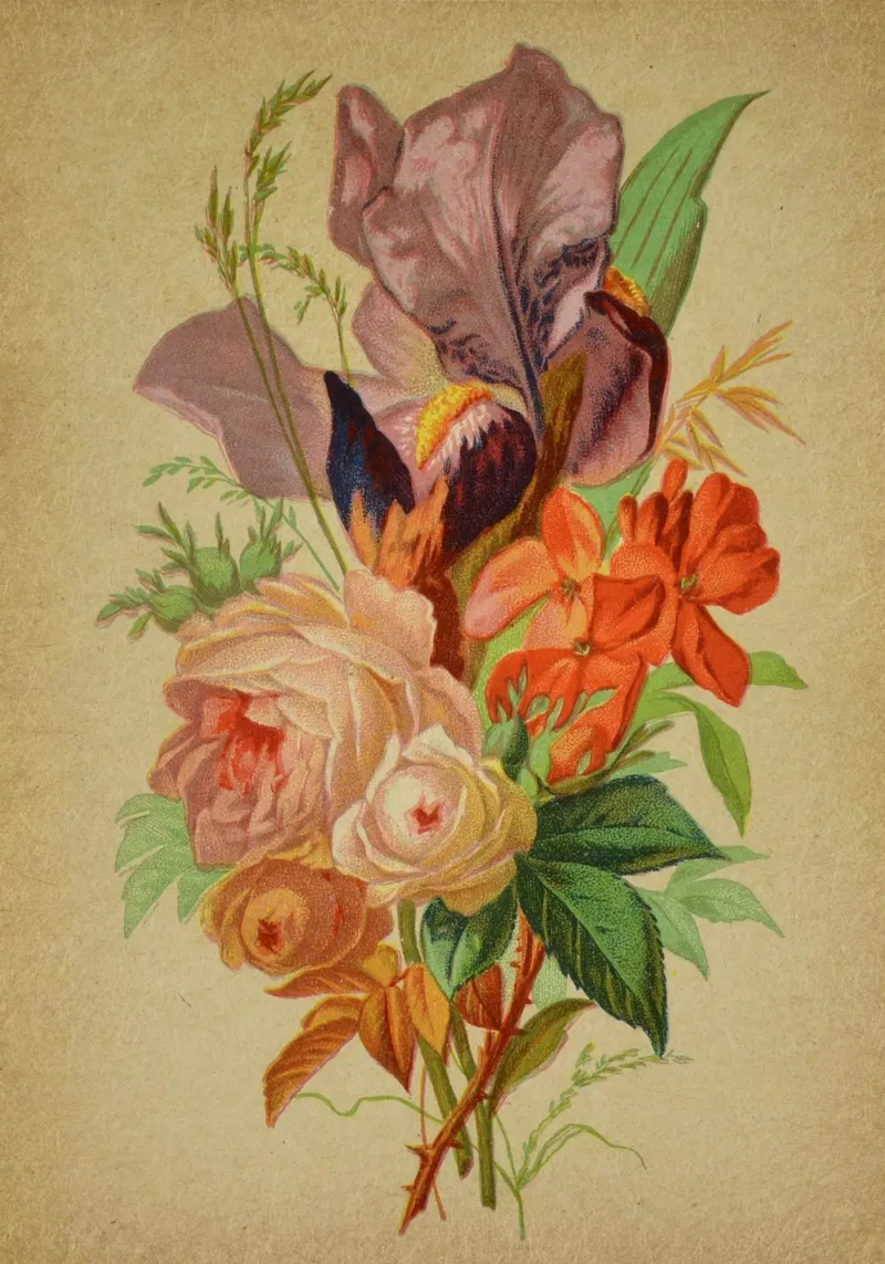 Bouquet no. 3 plexiglass da vintagebotanics