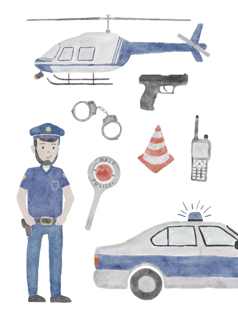 Polizei carta hahnemühle da herzundpapier