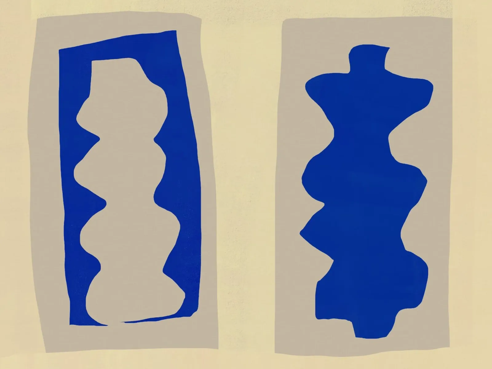 Ritaglio dopo di matisse poster con telaio in plastica da Little Dean