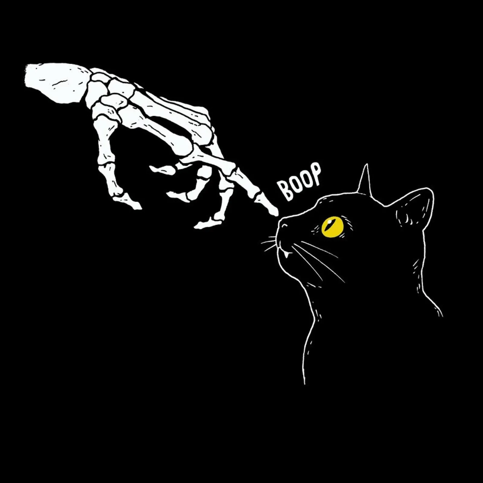 Spooky Boop poster con telaio in plastica da DinoMike