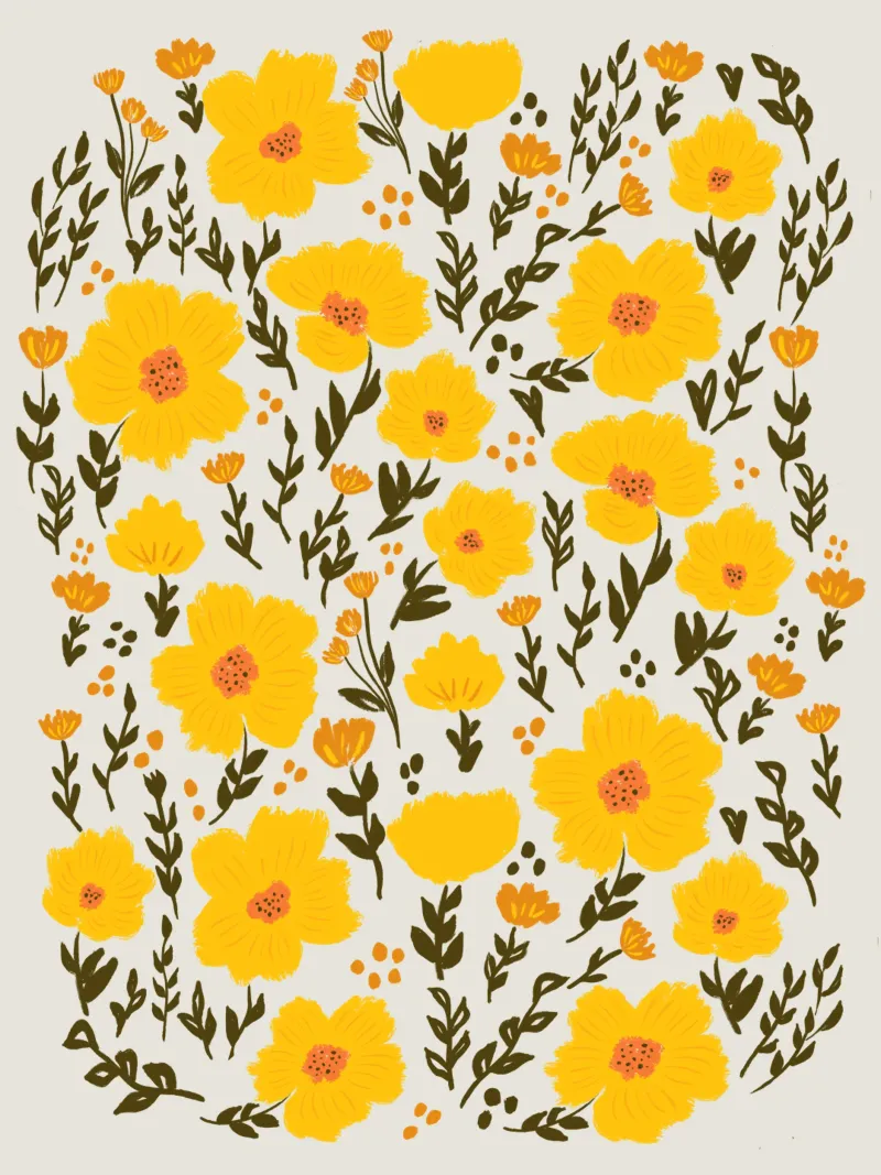 Sunny Meadow – Butterblumenzauber pellicola backlit da Petra Lang