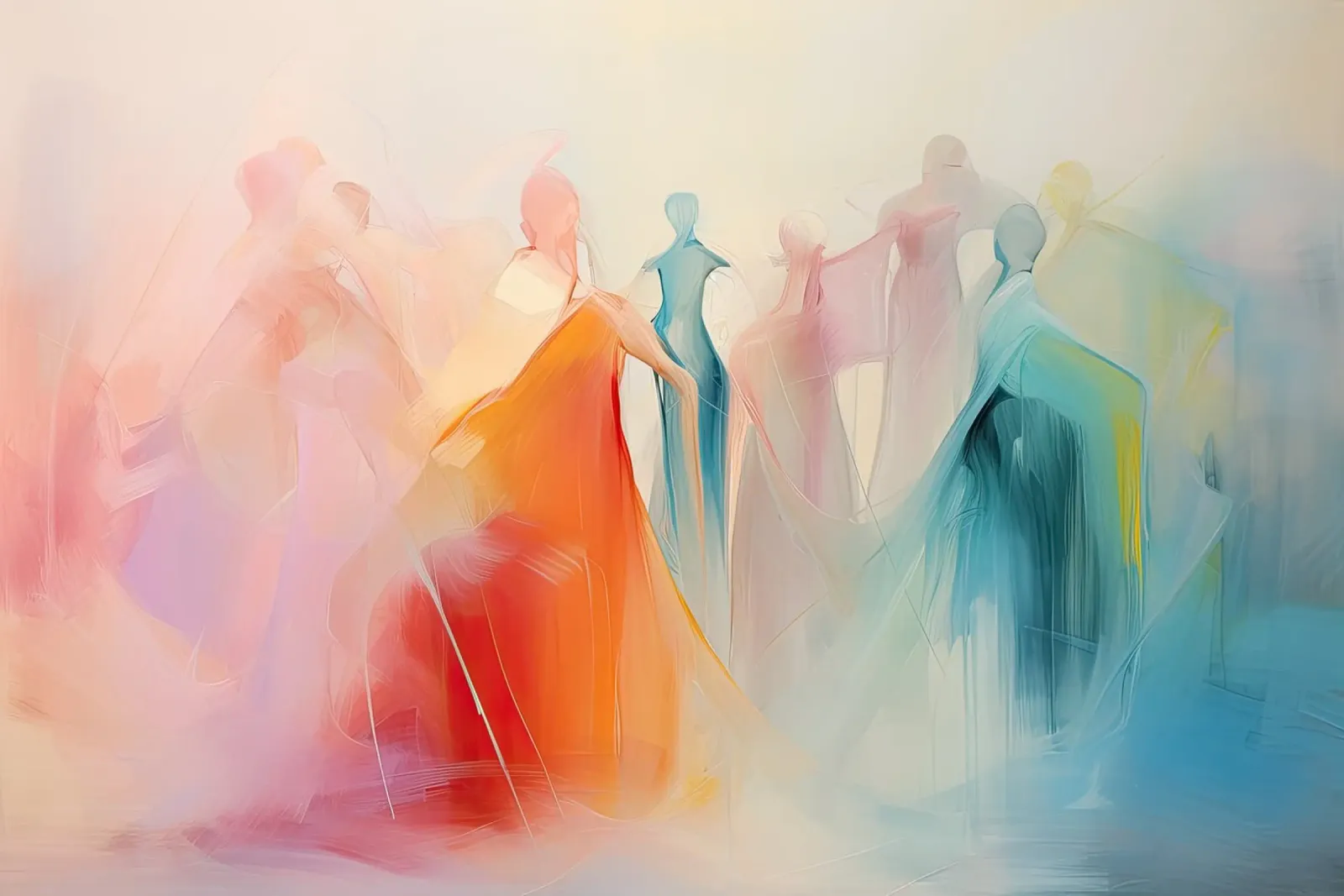 Abstract form canvas by Imagine