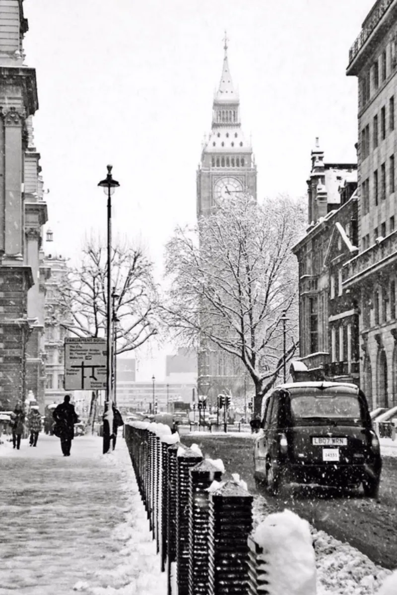 big ben winter canvas by phillipp veisenberg