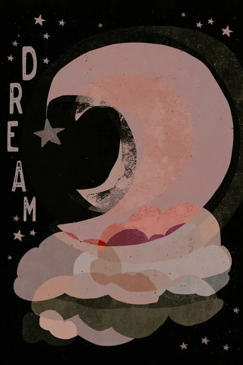 Dream poster avec cadre en plastique de treechild