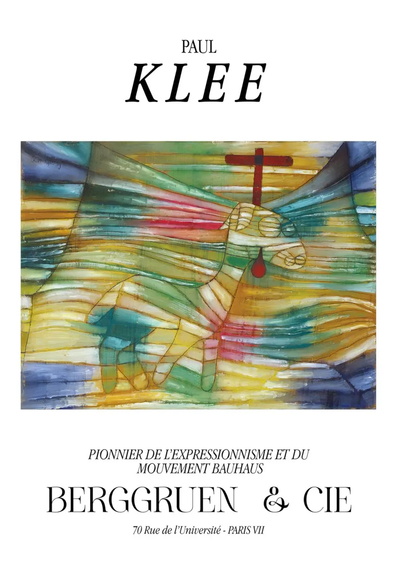 Paul Klee L'Agnello Espressionismo Bauhaus Berggruen carta hahnemühle da NorwesClub