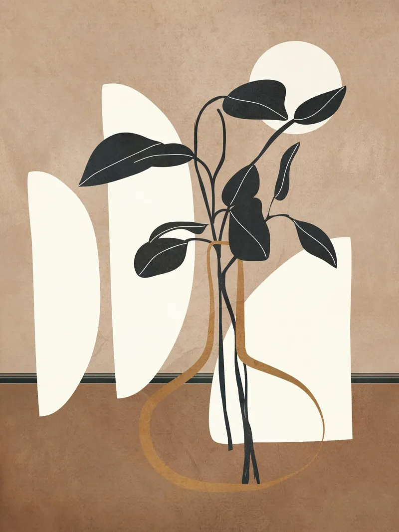 Branches in the Vase 1 metacrilato de Nadjaa
