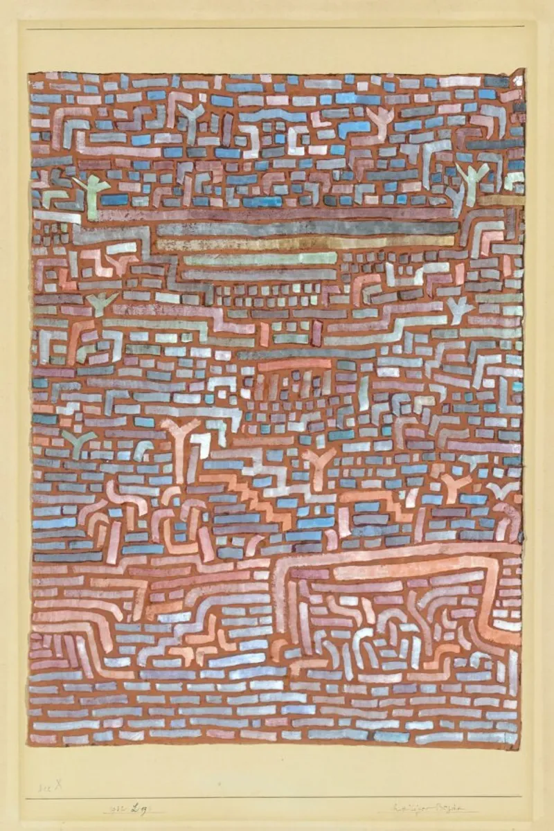 Klee - Sacred Site carta hahnemühle da ARTOTHEK