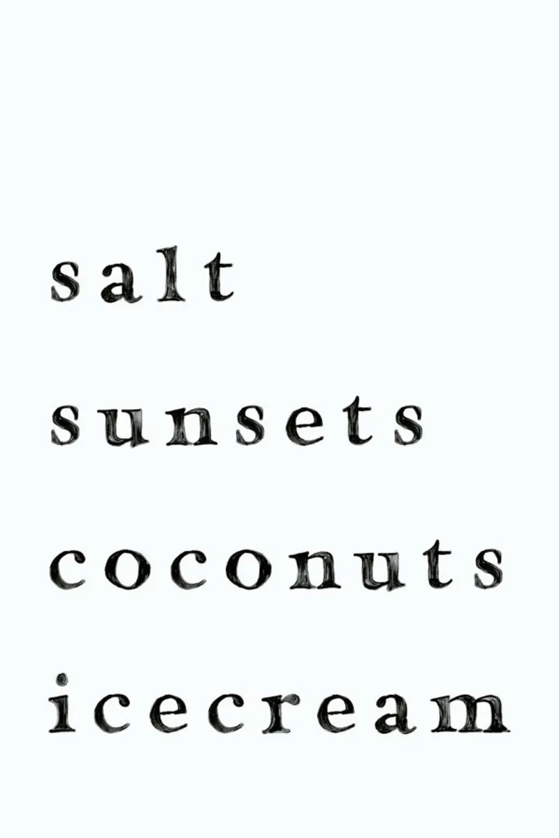 Salt and Sunsets pellicola backlit da KRUTH DESIGN