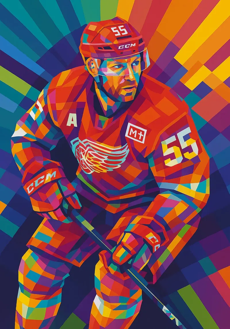 Niklas Kronwall pellicola backlit da HopeStudio
