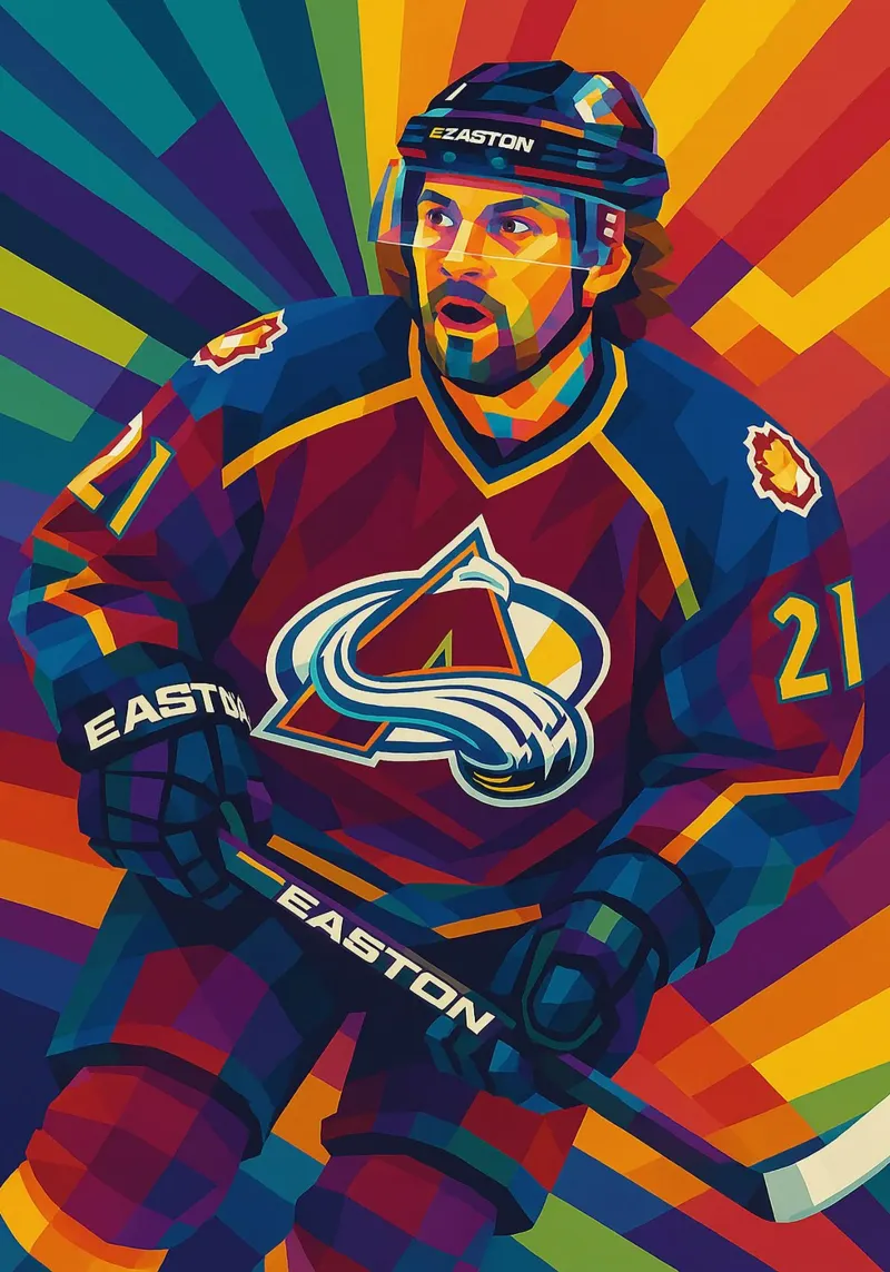 Peter Forsberg pellicola backlit da HopeStudio