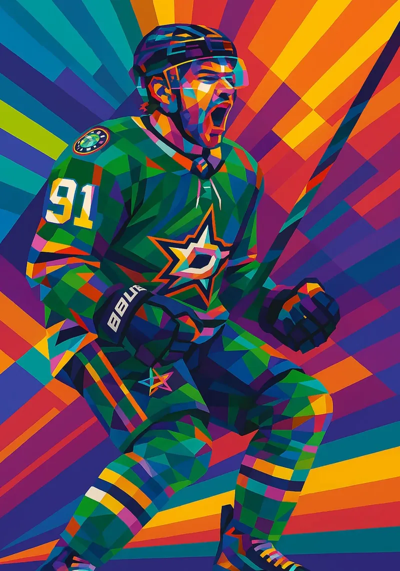 Tyler Seguin pellicola backlit da HopeStudio