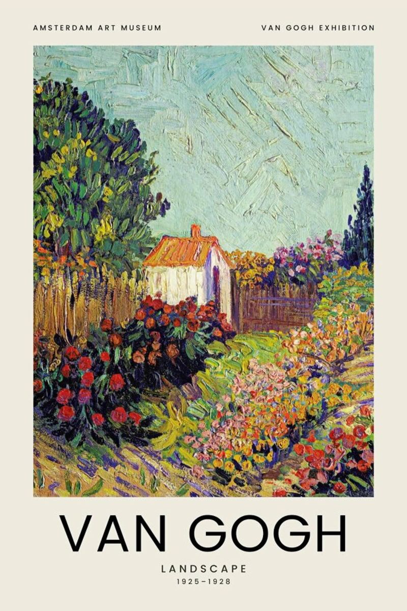van Gogh - Landscape Poster von Vintage by JUNIQE