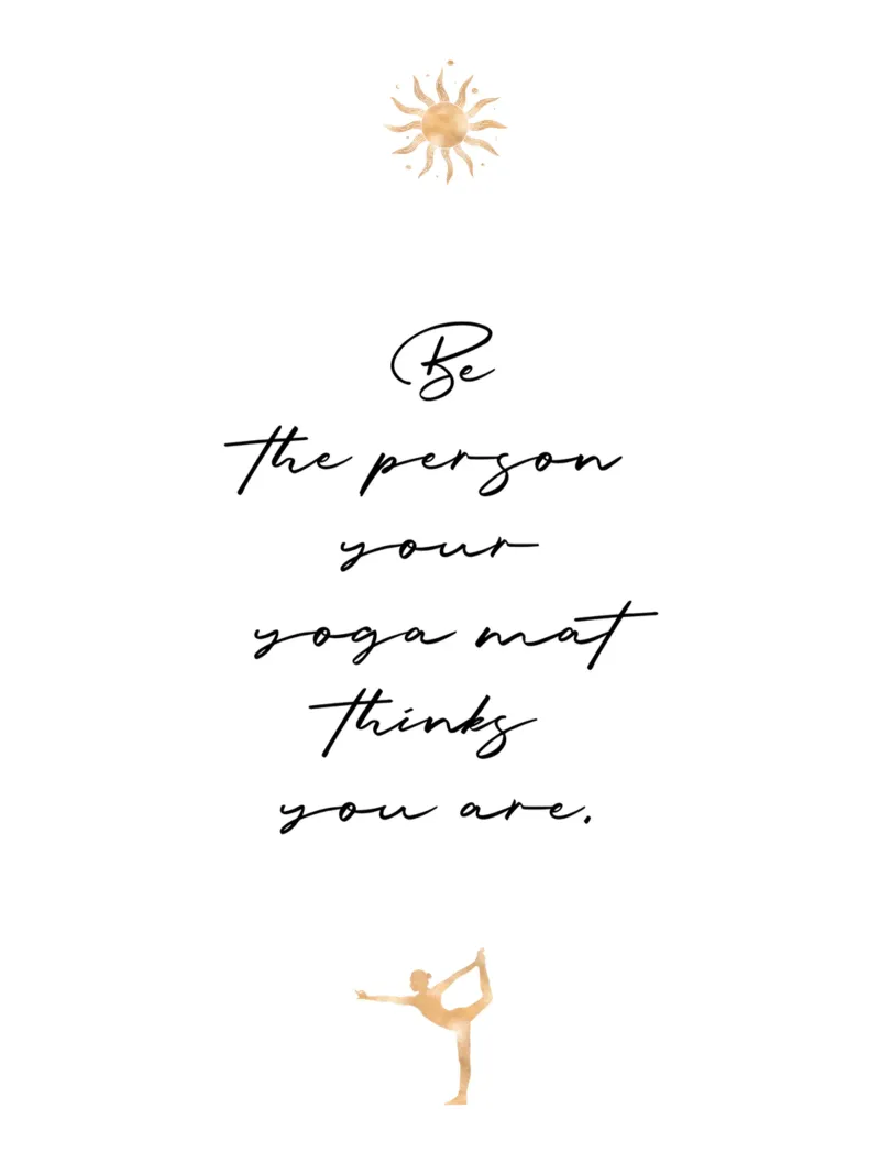 Be the person your yoga mat thinks you are carta hahnemühle da Ohkimiko