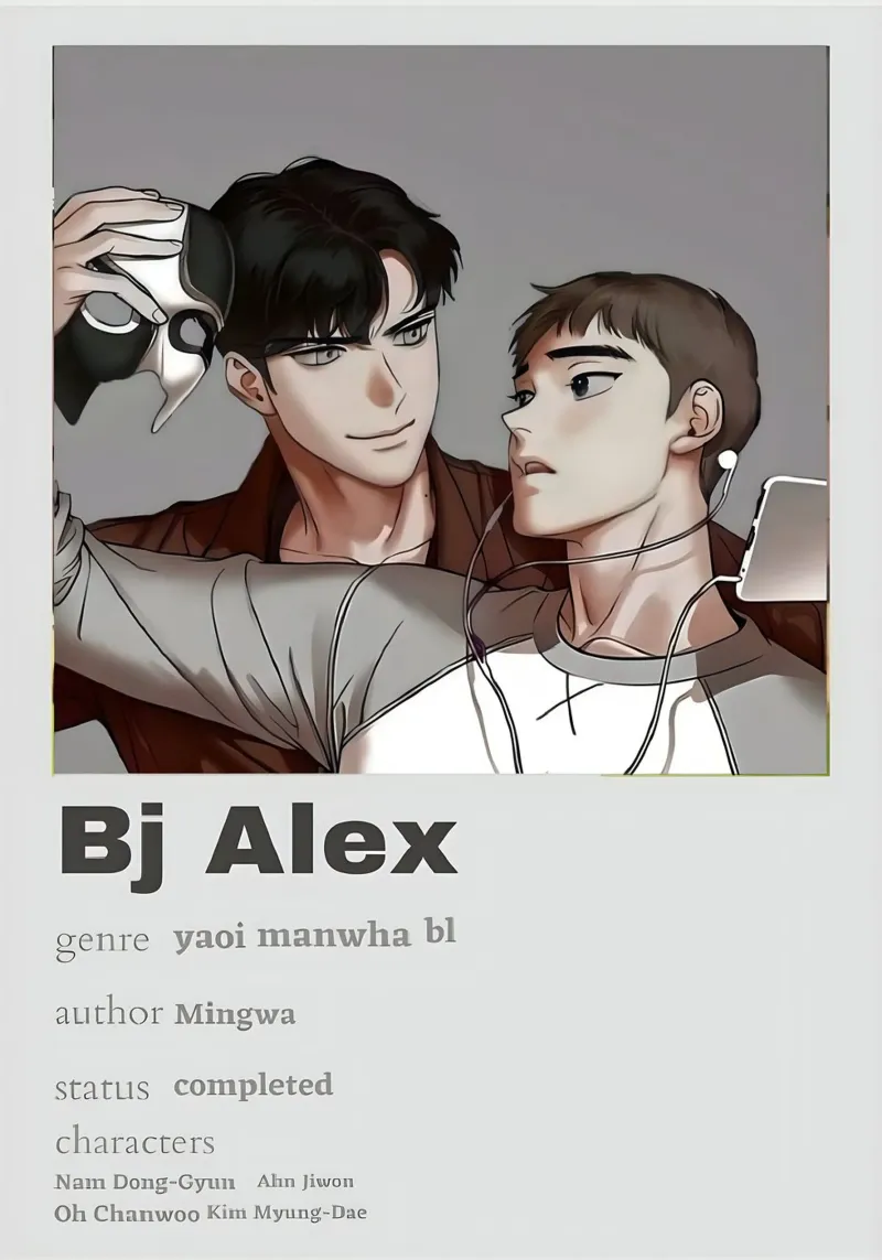 Bj Alex poster con telaio in plastica da Totoya