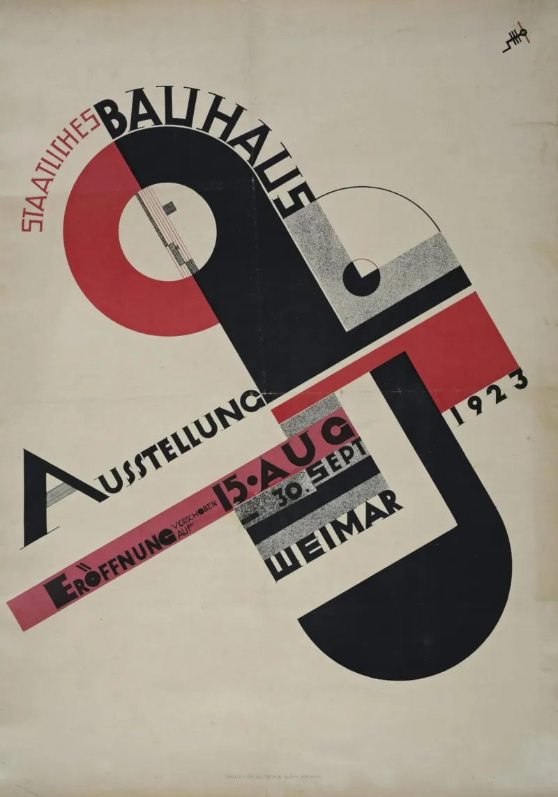 staatliches bauhaus Acryl-Glas von khanrosie
