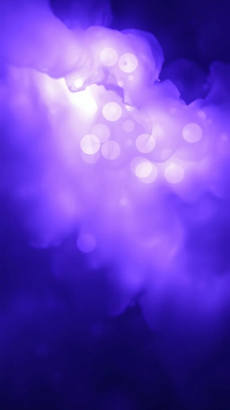 Abstract purple background with soft glowing dots canvas by DesignDoodle