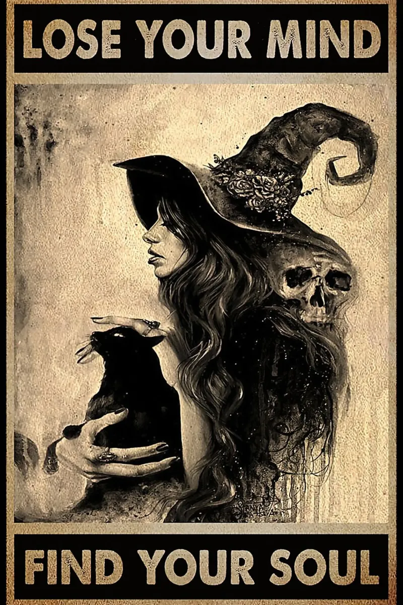 Cat Black e Witch - Perdi la tua mente, trova la tua anima pellicola backlit da Aaronshop