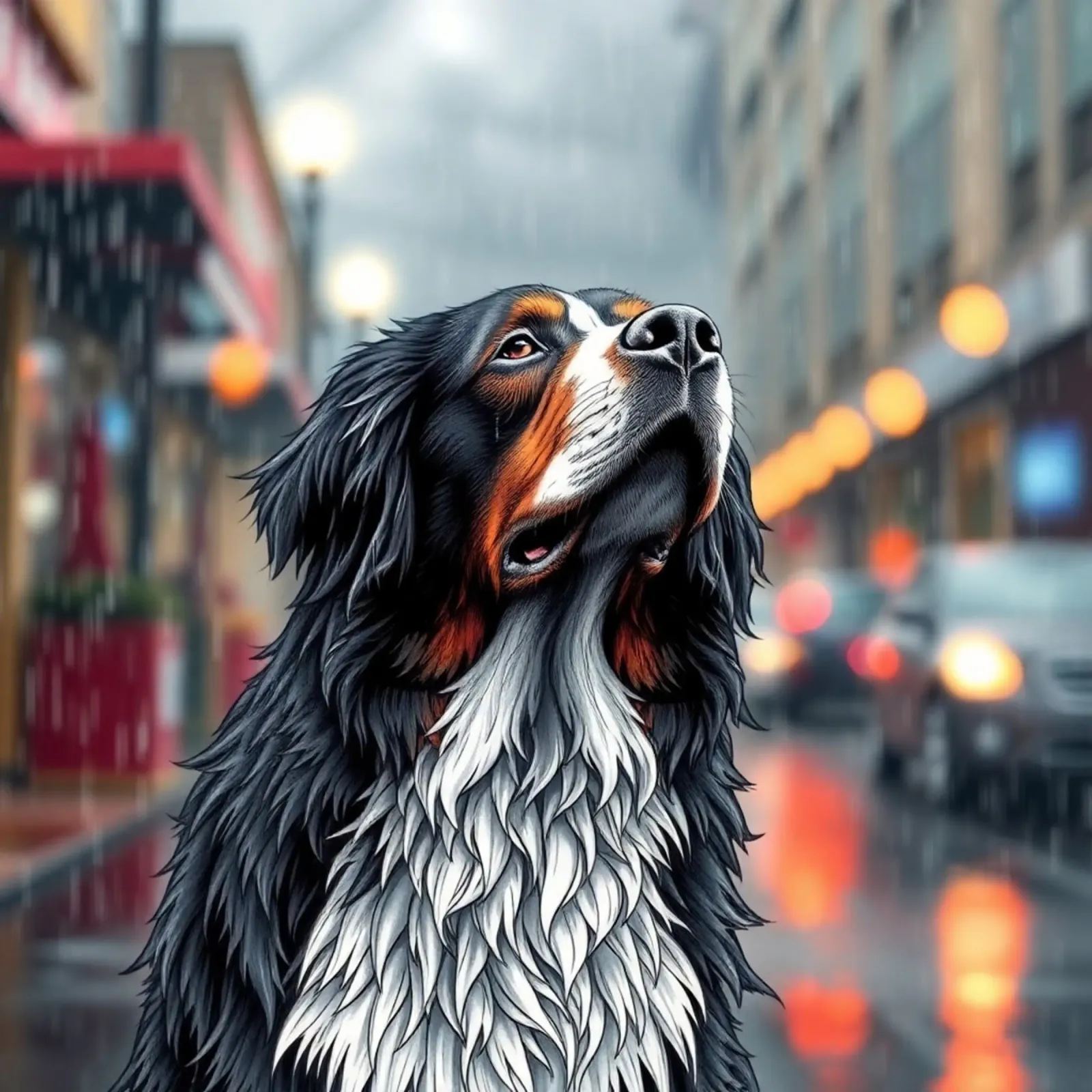 Bellissimo cane da montagna bernese #15 poster da Yumis.Beargang.and.Me