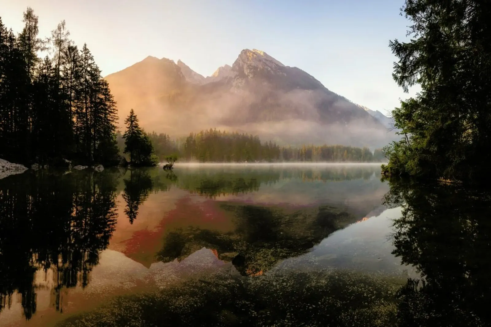 Glowing Mist - Daniel Gastager carta hahnemühle da Pictufy