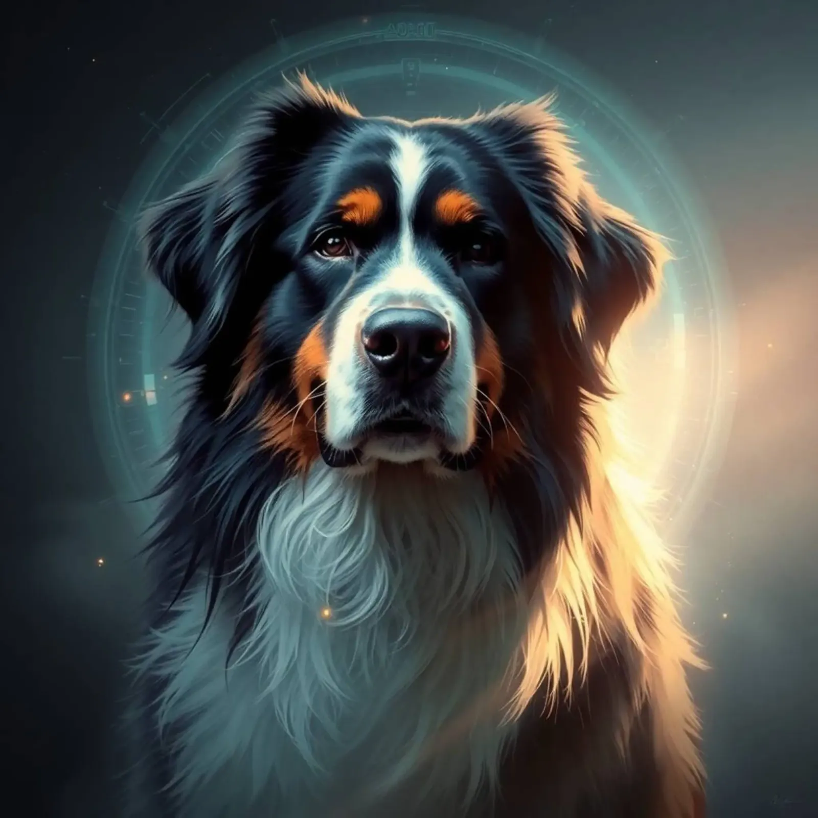 Bellissimo cane da montagna bernese #21 pellicola backlit da Yumis.Beargang.and.Me