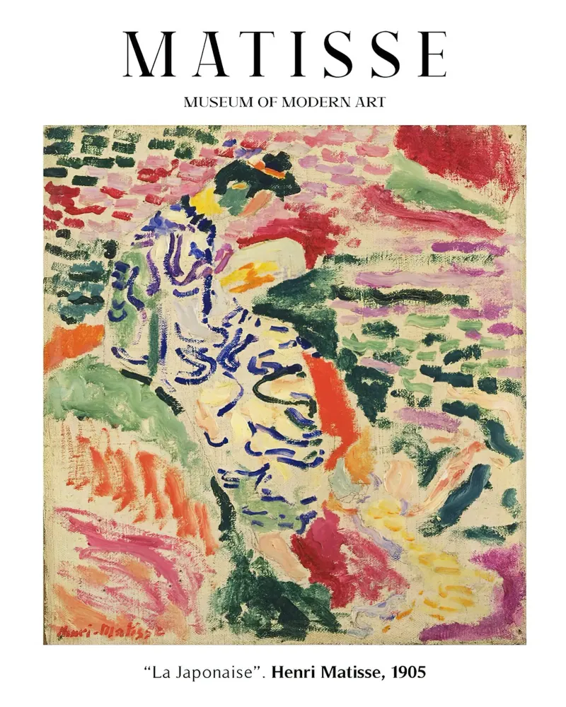 Matisse Museum Modern hahnemühle by MinaHome