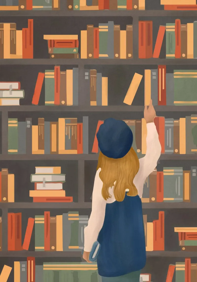Library Love pellicola backlit da Flow Line