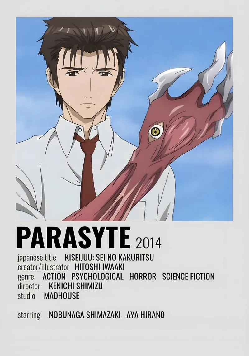 PARASYTE  2014 pellicola backlit da Totoya